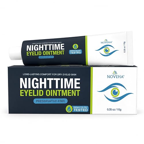 NOVEHA NIGHTTIME Eyelid Ointment Night Gel For Dry Eye Relief