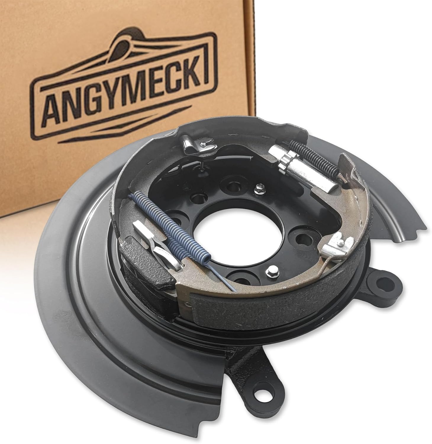 Parking Brake Plate Adapter Assembly Compatible with 2007-2009 Chrysler Aspen Compatible with 2007-2009 Dodge Durango Compatible with 2006-2012 Dodger Ram 1500 52113468AF
