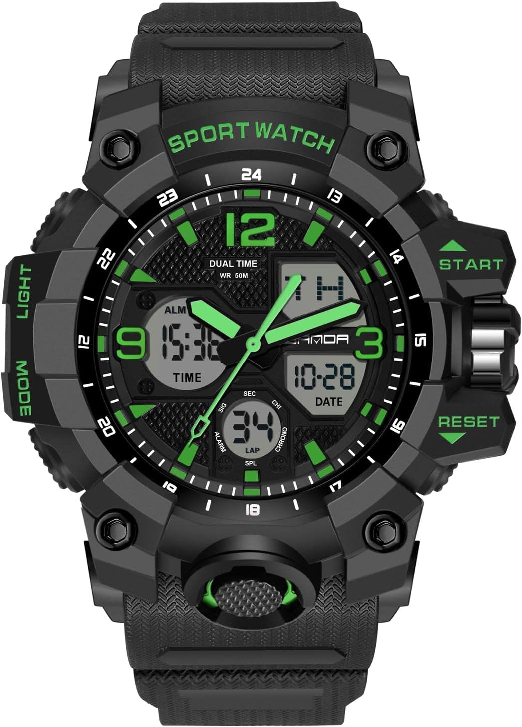 Montre de sport étanche pour homme