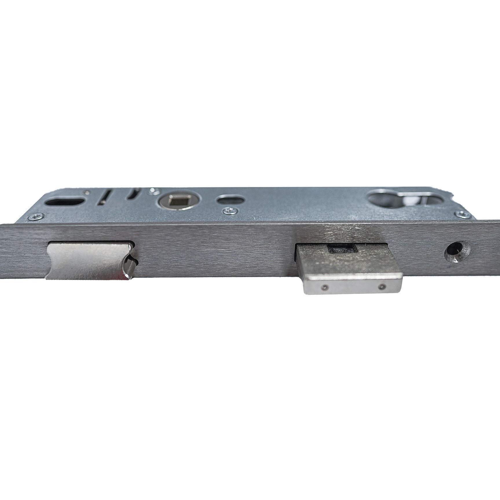 FELGNER cadre tubulaire cylindre profil serrure à encastrer | boîtier de serrure en tôle galvanisée | têtière 24 mm - entraxe 35 mm - DIN gauche et droite - carré 8 mm | distance 92 mm