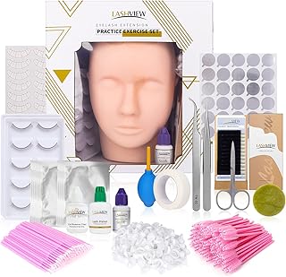 LASHVIEW Kit de extensión de pestañas, Kit de...