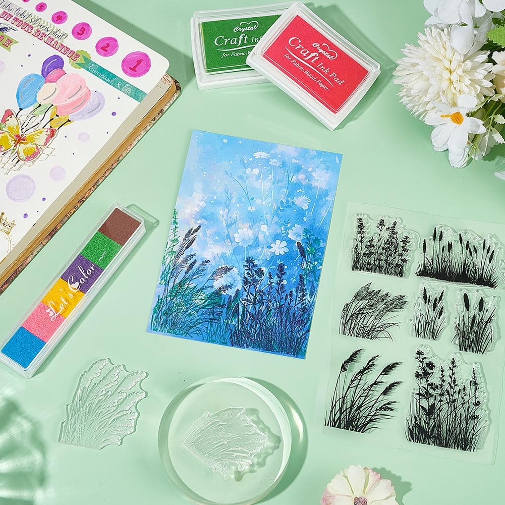 Grass Weed Clear Stamps - DIY Crafting & Scrapbooking -5