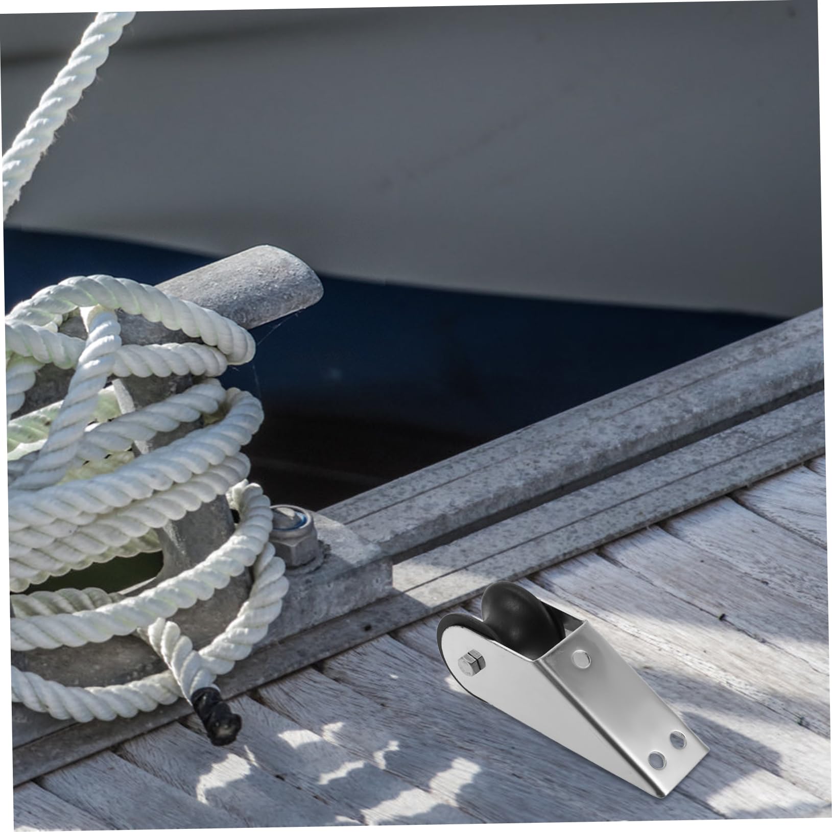 Didiseaon Support D'ancre en Acier Inoxydable pour Bateau Marin et Yacht, Installation Facile Levage et Abaissement sans Effort, Accessoires Nautiques Robustes