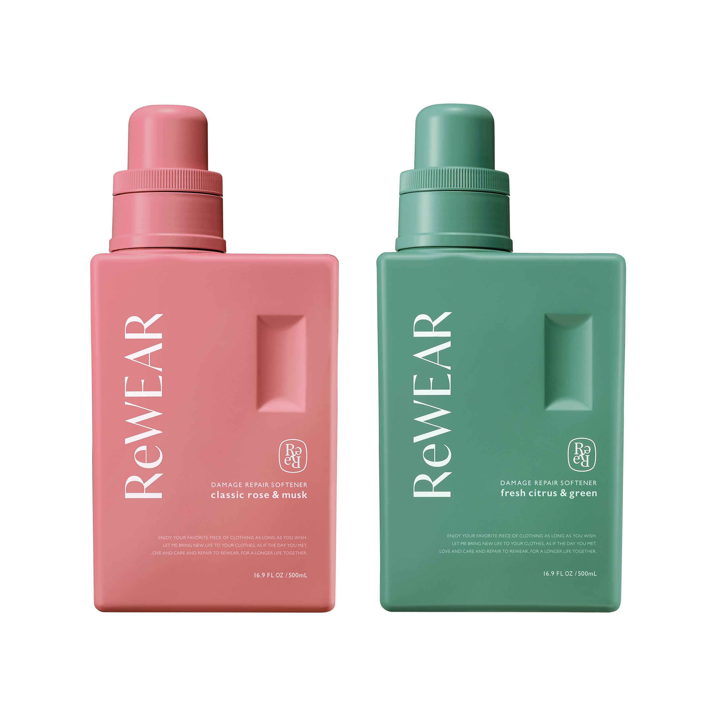 ReWEAR リウェア 再生 柔軟剤 2点セット【ローズ＆ムスク】【シトラス＆グ…