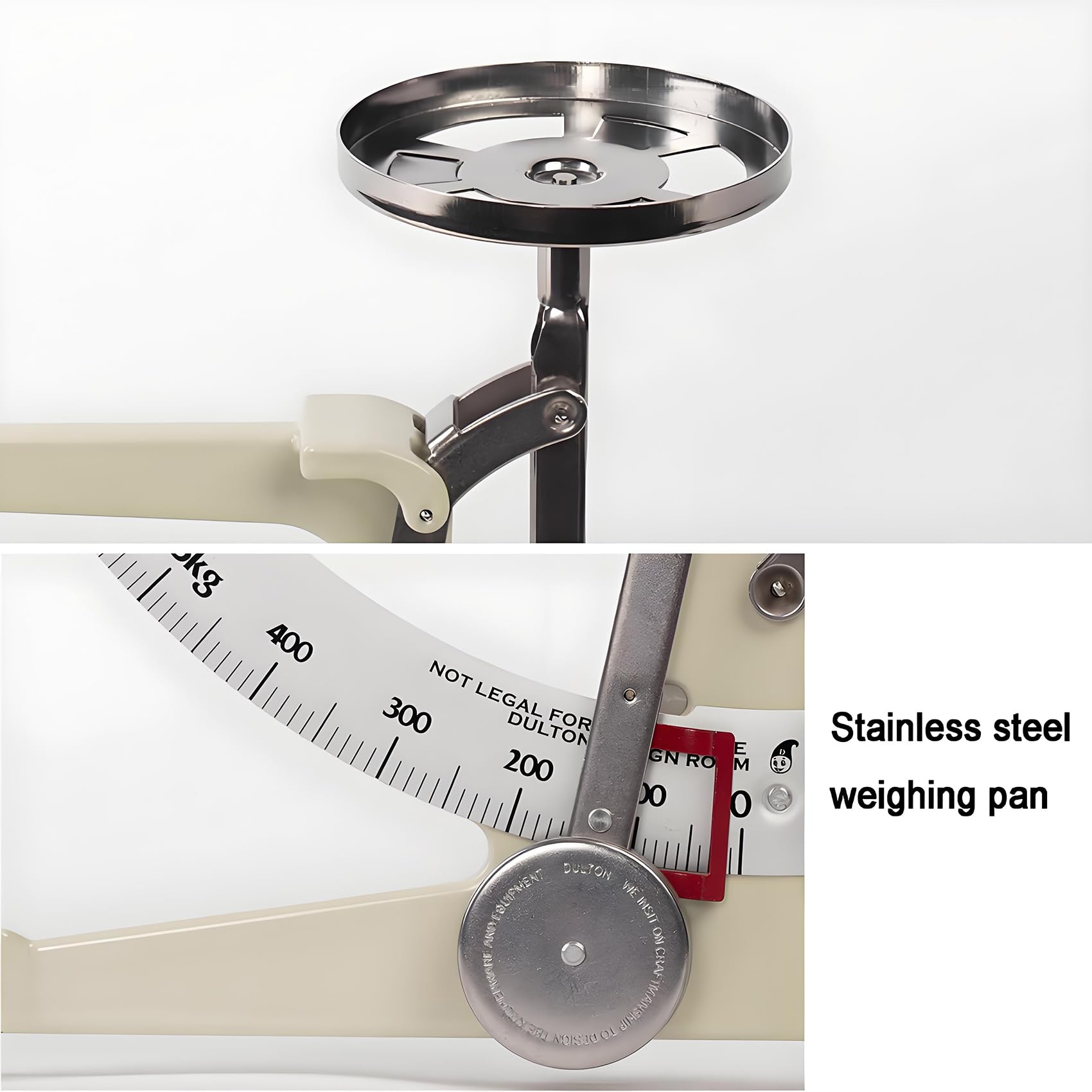 Mechanische Küchenskala, 1 Kg Metallbilanzskala, Skala, Keine Batterie, Mit Edelstahlpendel Und Aluminiumschale Für Wissenschaftliche Forschung, Lebensmittel, Lebensmittel Olive