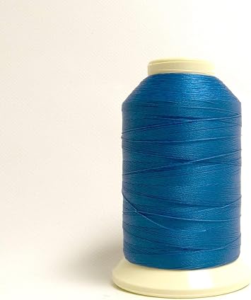 Thread, Coats Brand Bonded Polyester Thread-4 oz. Spools - Size DB-92 T-90 Rhonda Blue