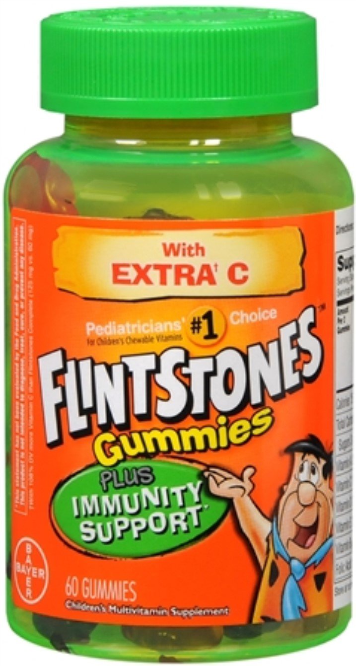 Flintstones Gummies Plus Immunity Support 60 Each (Pack of 5)