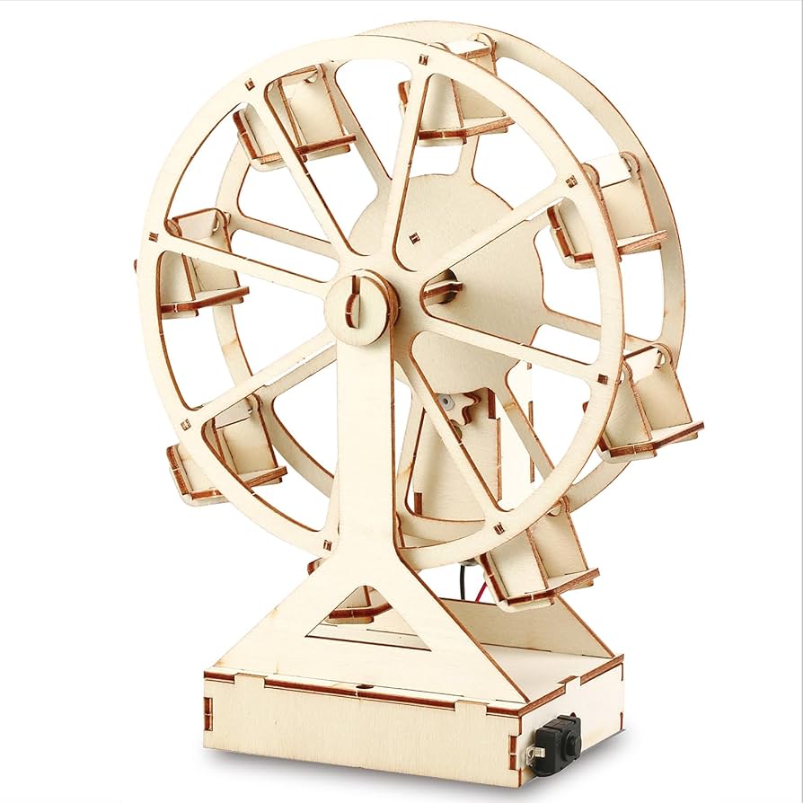 Amazon | アーテック(artec) 『木製観覧車組立キット』55521/クラフト Amazon | アーテック(artec) 『木製観覧車組立キット』55521/クラフト