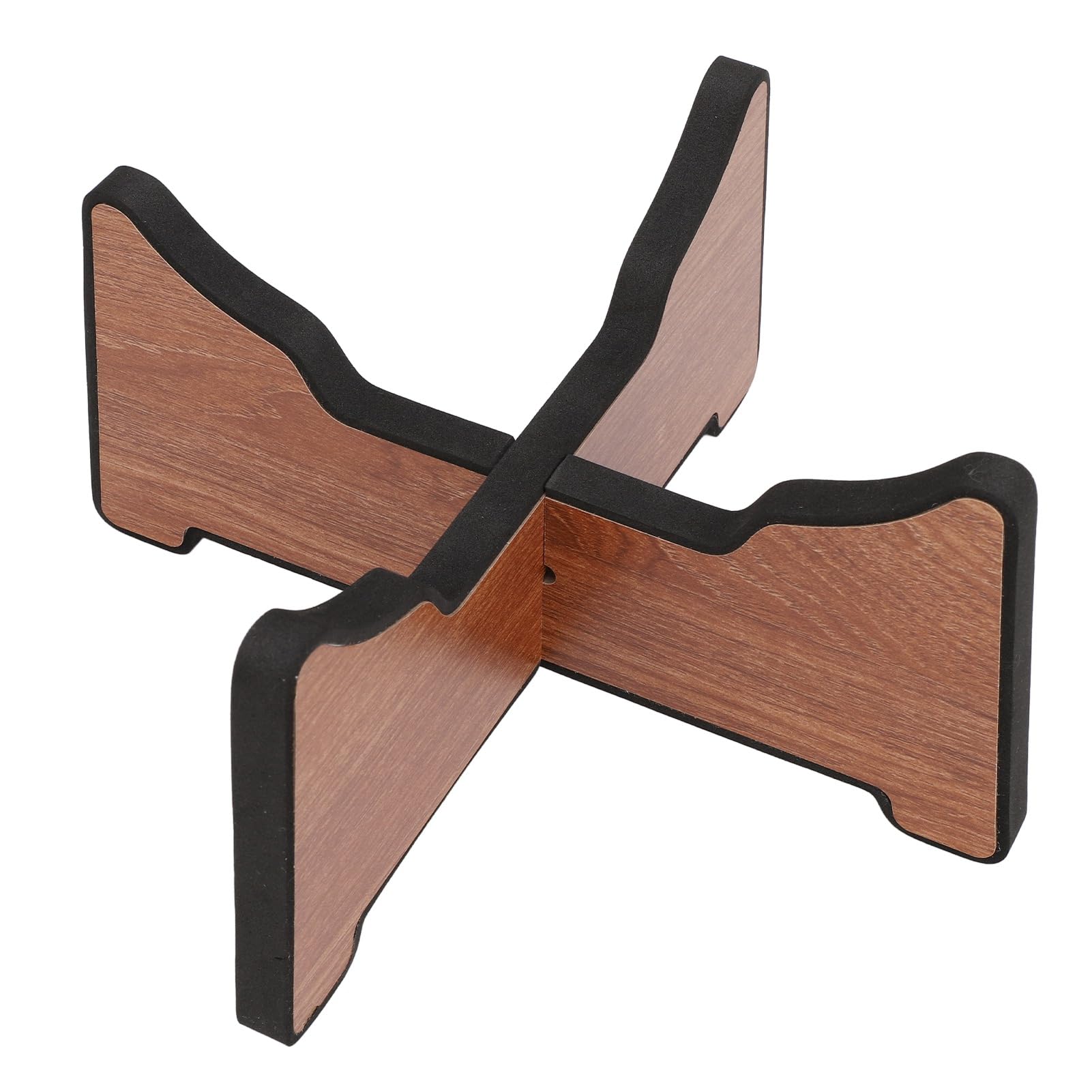 Handpan Drum Holder, Silicone Sound Insulation Layer Ethereal Drum Bracket Excellent Wood Beautiful Grain for Home or Stage Performance (Medium 90x63x70cm)