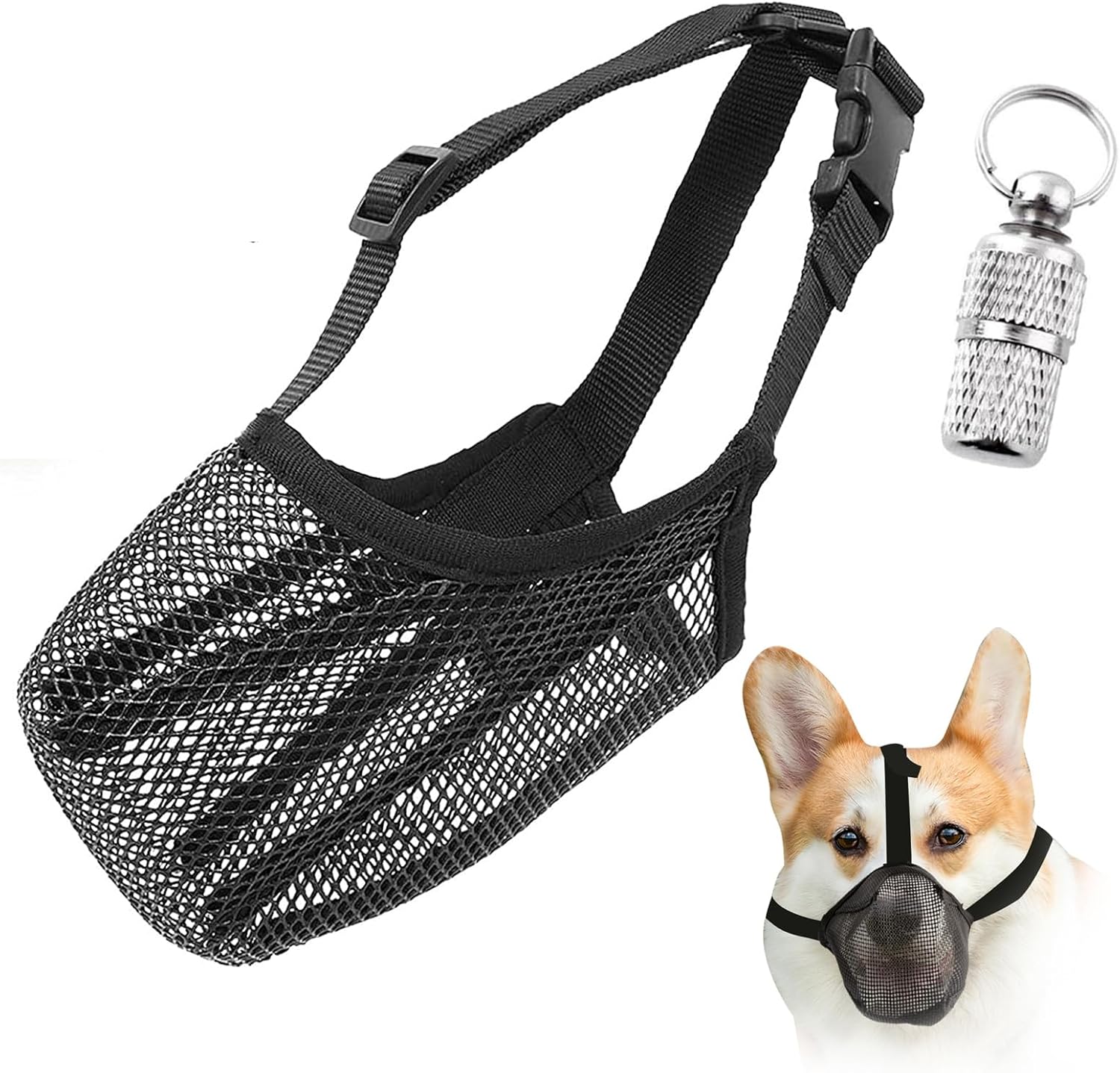 Museliere en silicone pour chien
