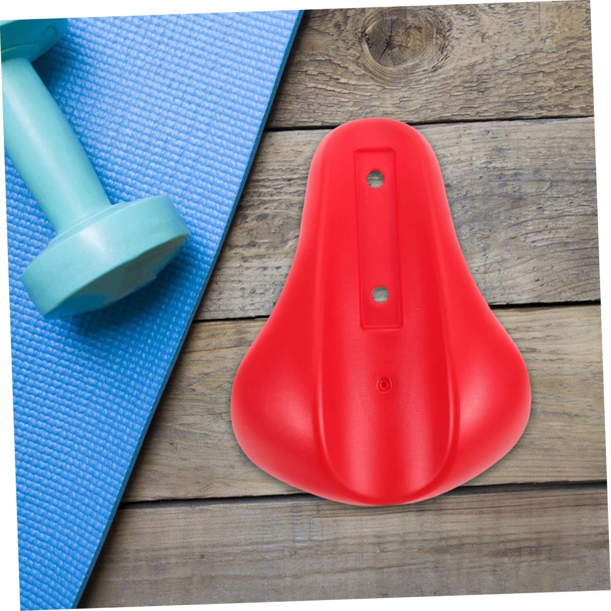 UPKOCH 2pcs Seesaw Seat Replacement Ergonomic Plastic Swing Seat for Outdoor Playgrounds Weather-Resistant Fitness Equipment Accessories Red for Parks and Community Spaces