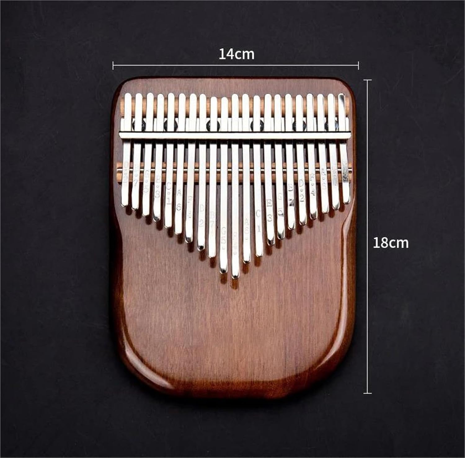Beginners Kalimba Professional Portable Kalimba With 21 Keys Suitable For Beginners And Adults(Black)