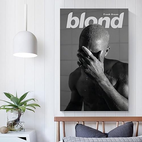 Miniatura 5 de KJV Frank Ocean - Póster de rapero rubio, pintura artística, pintura estética, arte de pared, lienzo para decoración de dormitorio, 16 x 24 pulgadas