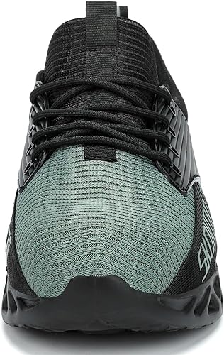 Miniatura 3 de SKOKOD Steel Toe Shoes for Men Puncture Proof Sneakers Men's Non-Slip Composite Toe Safety Shoes Slip On Comfortable Industrial Construction Work