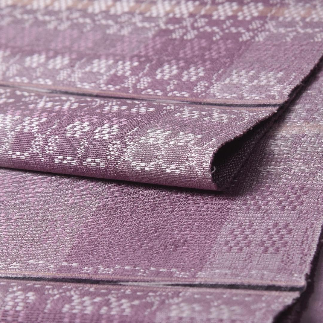 反物　琉球かすり　南風原花織　ハイオ花織　八寸名古屋帯　未仕立て 反物 琉球かすり 南風原花織 ハイオ花織 八寸名古屋帯 未仕立て 南風原