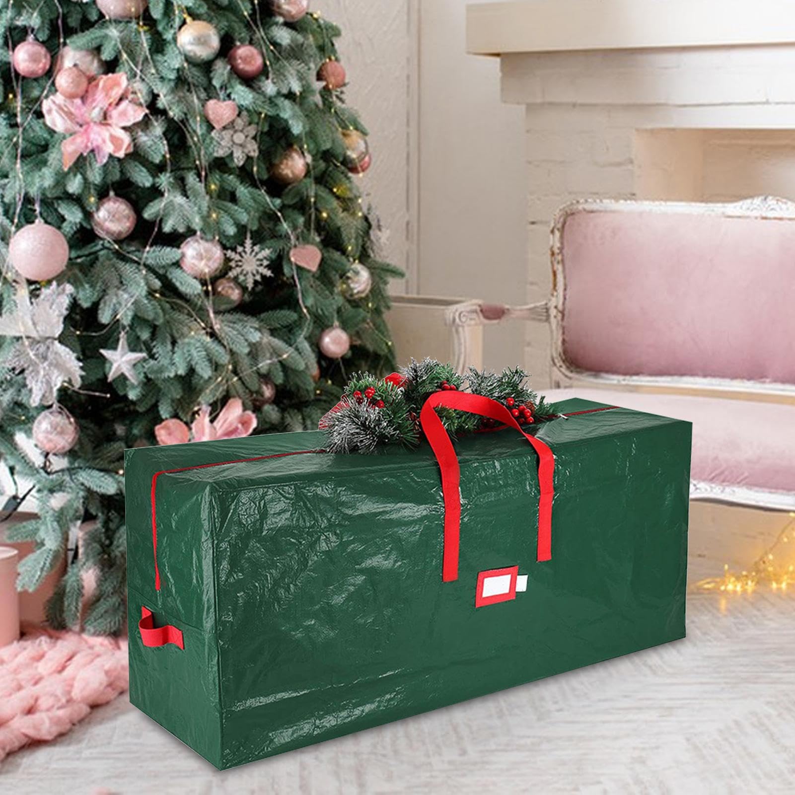 Amazon.co.jp: WJnflQN クリスマスツリー収納ボックス、クリスマス