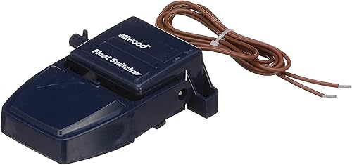 Miniatura 3 de Attwood Interruptor de flotador 4202-7, para bomba de sentina, 12 y 24 V con clasificación CE, cable de 36 pulgadas, 4 pulgadas de largo x 3 78
