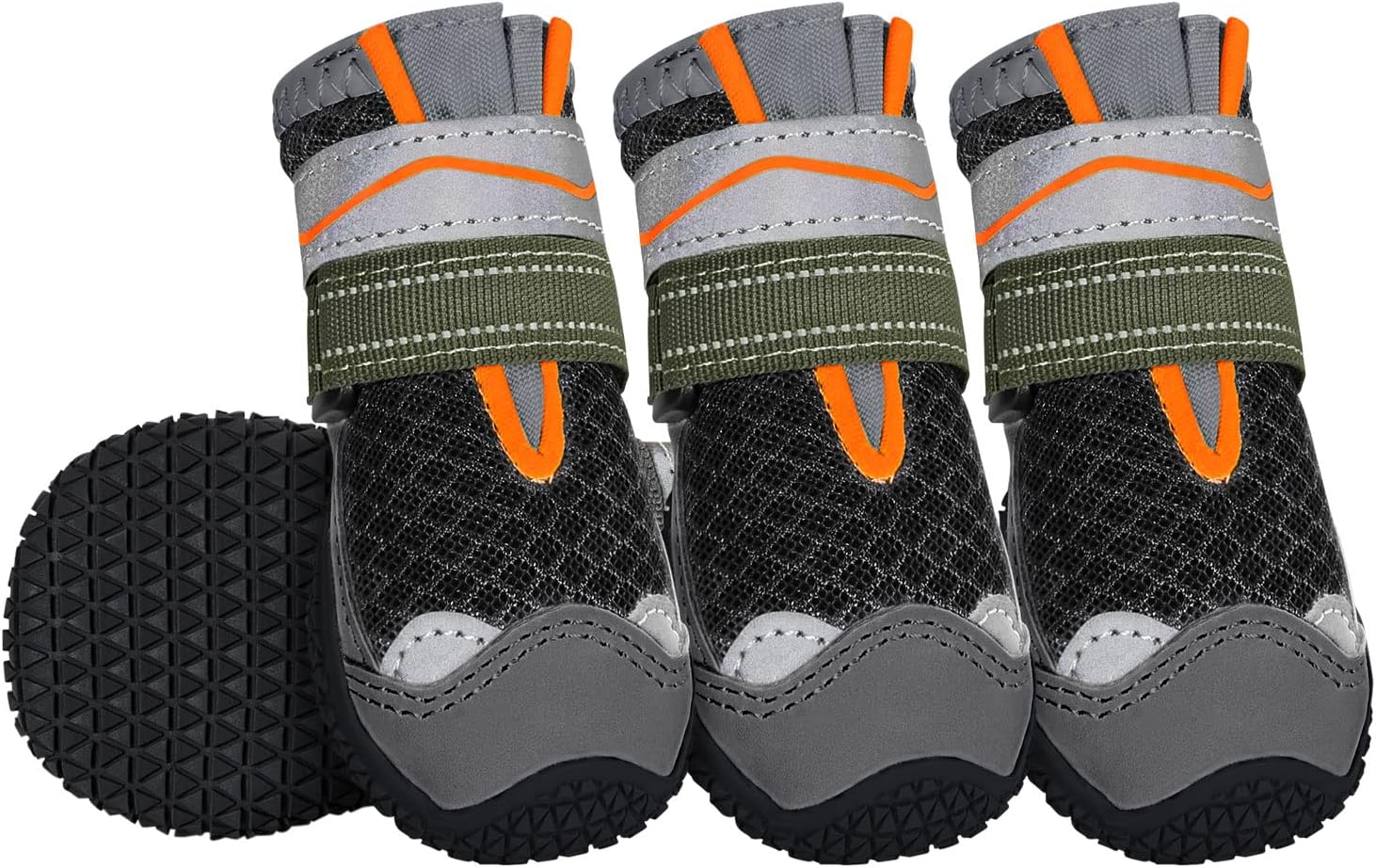 SlowTon Dog Boots for Injured Paws Waterproof, Breathable Dog Paw