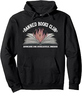 Banned Books Club, Advocates for Intellectual Freedom Pullover Hoodie