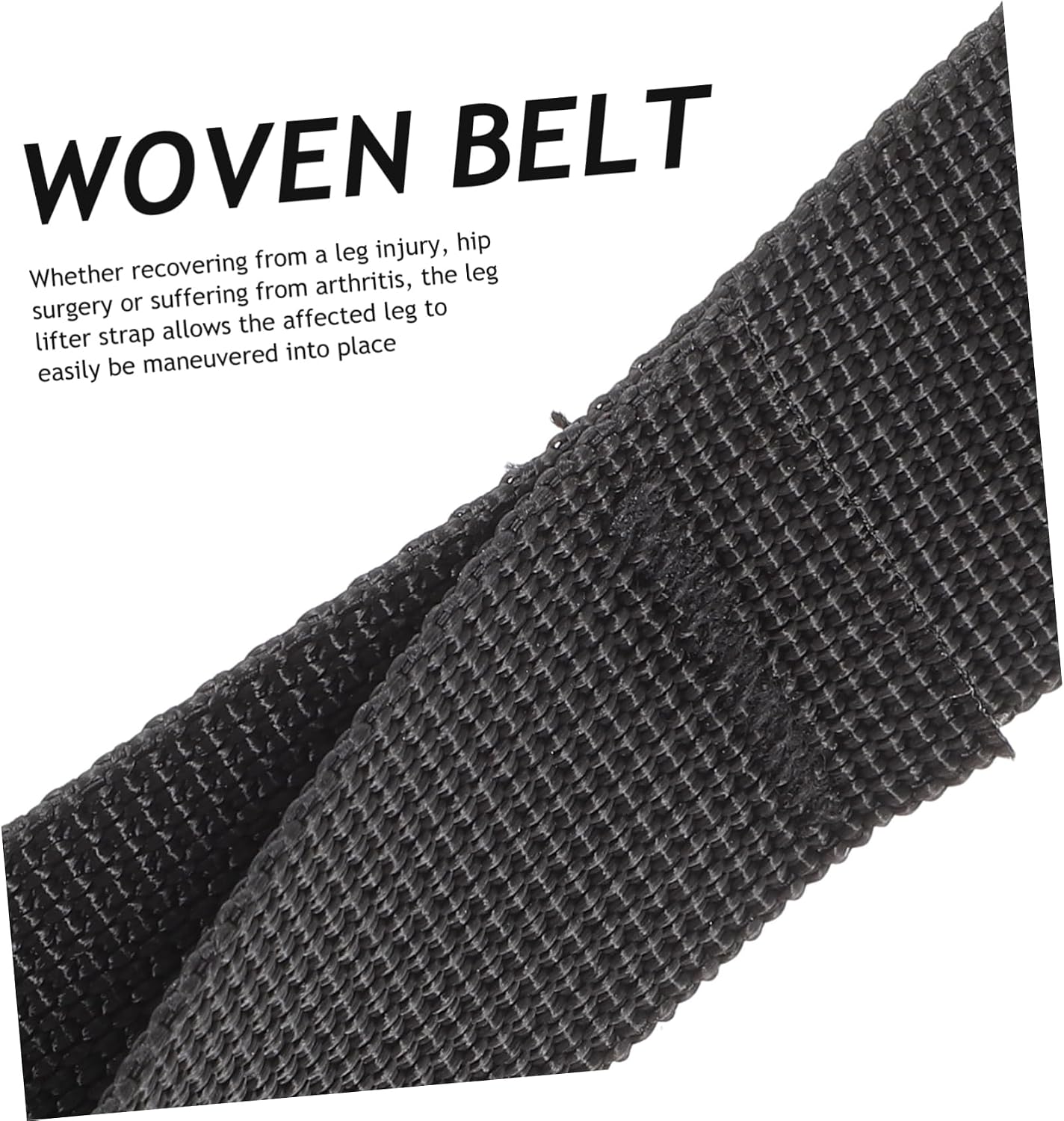 COLLBATH 2pcs Leg Lifter Belts for Seniors Assist Elder Leg Lifter Thigh Straps for Workout Gym Straps