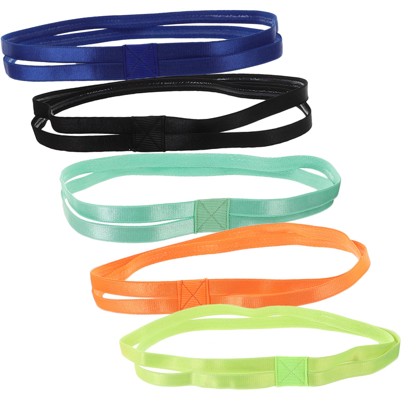 Abaodam Fasce Antiscivolo Per Yoga E Fitness Vivaci Fasce Elastiche Unisex Per Allenamenti E Attività Leggere E Traspiranti Facili Indossare E Lavabili