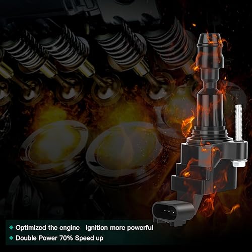 Vista 226 de Scitoo Bobinas de encendido cuadradas para Cadillac (Paquete de 8 unidades)