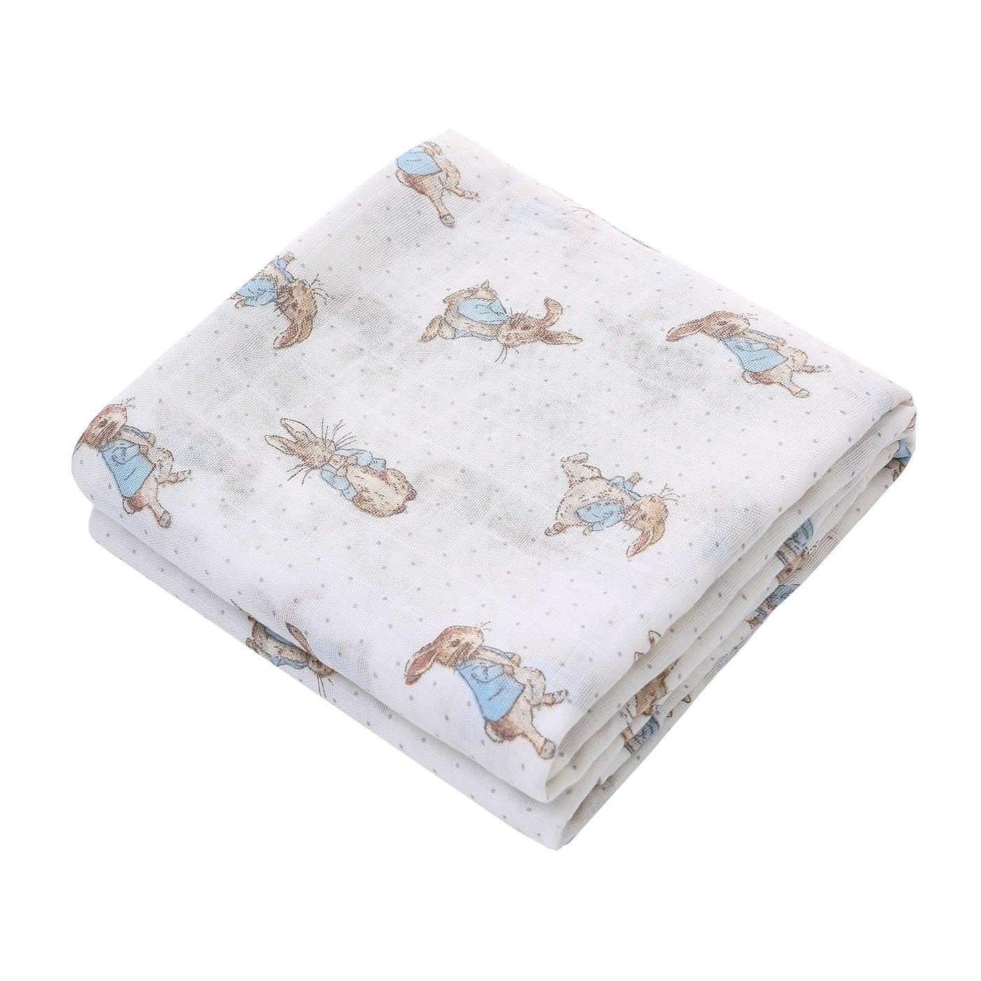 Miracle Baby Bamboo Newborn Baby Blanket Wrap,Large Swaddle Cloths for Baby Boys and Girls, 120cm x 120cm Blanket Burp Cloths,Essential Items for Baby Shower
