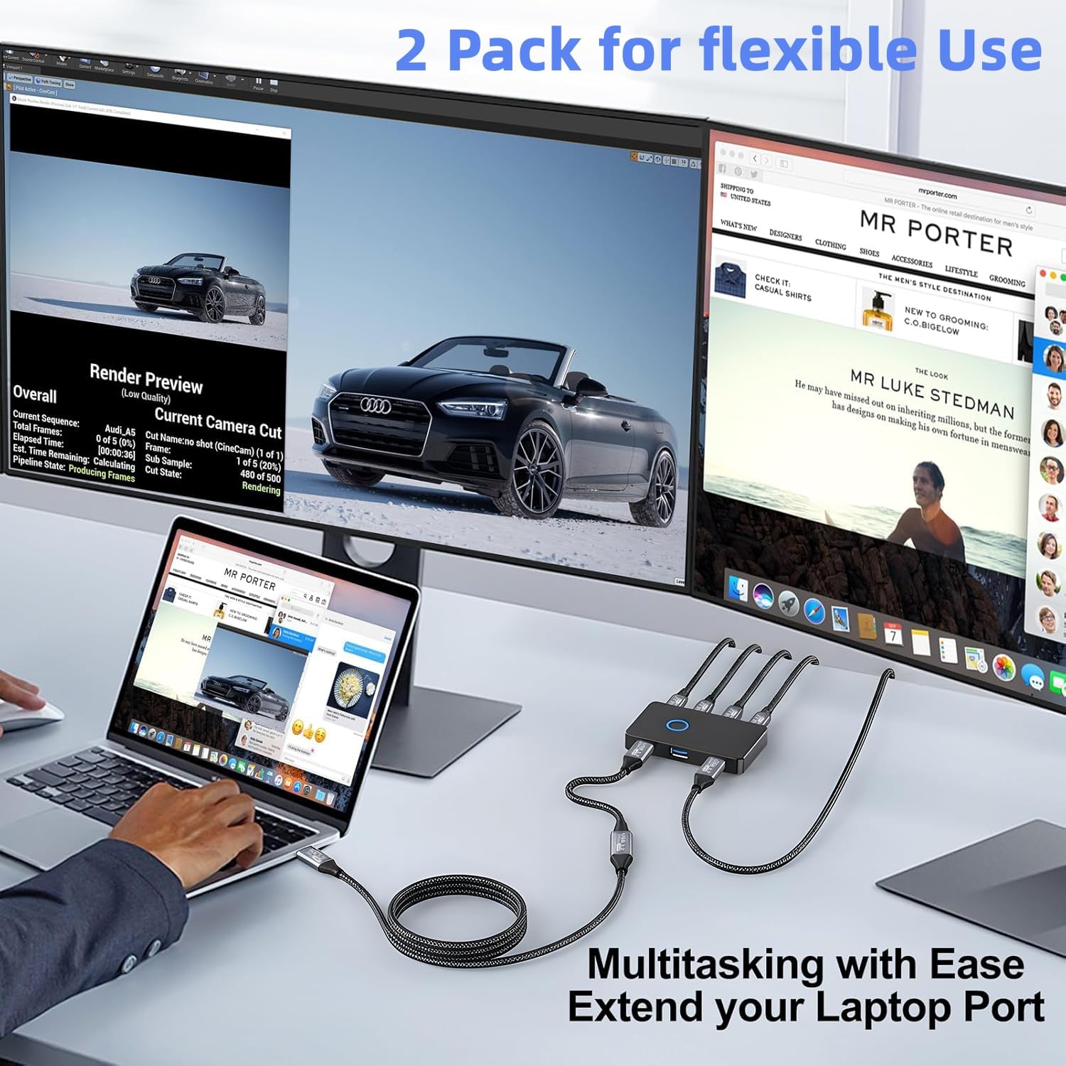 USB-C-Verlängerungskabel (20 Gbit/s/240 W/4 K bei 60 Hz/3,3 Fuß), USB 3.2 Gen 2, USBC-Verlängerungskabel, kompatibel mit iPhone 17, 16, 15, Pixel PSVR2, MacBook, Dockingstation, Monitor