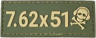 Caliber Patch - TAN on OD Green - (762x51)