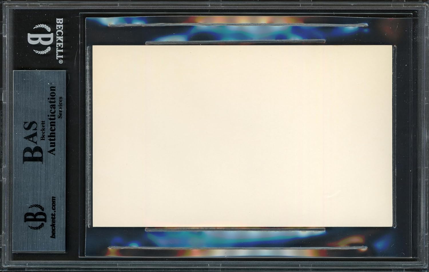 Heinie Manush Autographed 3x5 Index Baseball Card Beckett BAS Stock #211264