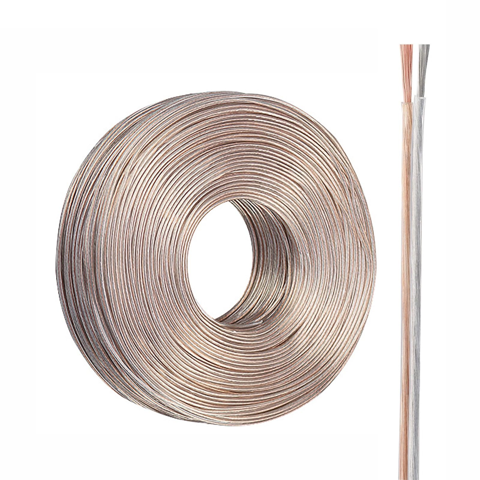Câble PVC thermorésistant 22 AWG idéal pour guirlandes LED extérieures et éclairage de jardin