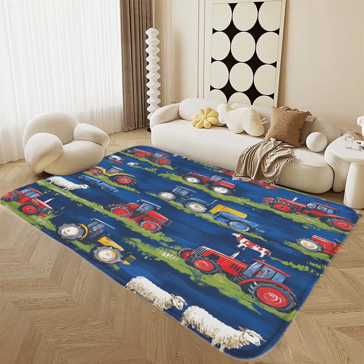 Tapis antidérapant salon et couloir pour éviter les glissades