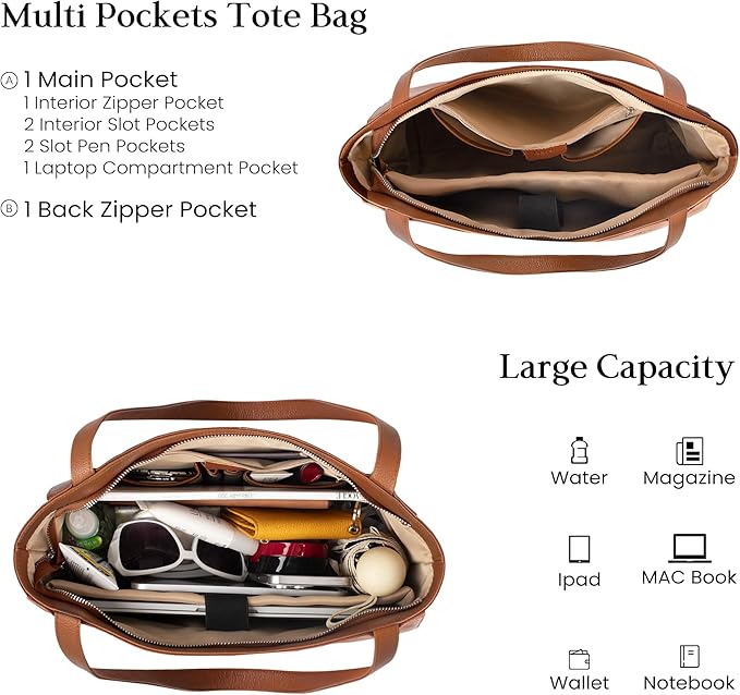 Bolsos de cuero genuino para mujer tipo tote miniatura 4