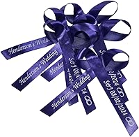 Vista 2 de 25 moños personalizados con cintas ensambladas, recuerdos personalizados para despedida de soltera, recuerdos de fiesta, cintas personalizadas