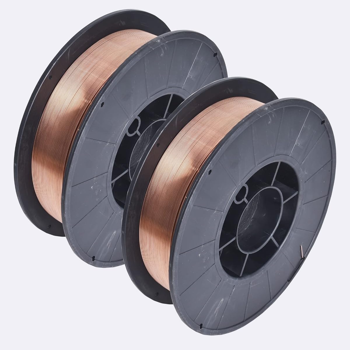 waltyotur 2 Rolls Solid MIG Welding Wire, Mild Steel Welding Wire ER70S-6-0.030 Inch 10 Pound Spool for All Position Gas Welding