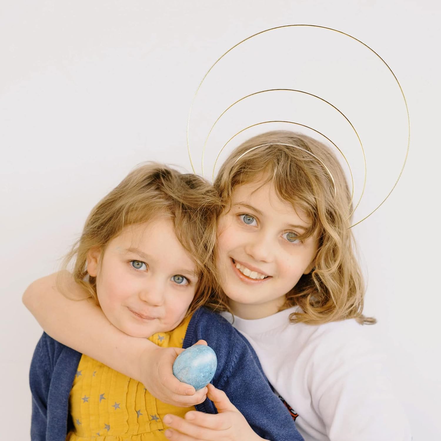 Halo Headdress Easter Baroque Queen Crown Hairband Cosplay Headwear Costume DIY Headwear Wedding Hair Accessories Decoration Prop - Image 5