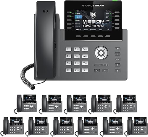 Miniatura 7 de Sistema de Telefono Empresarial 'Mission Machines' G400C: Incluye Teléfonos Grandstream GRP2615 + Servidor en la Nube 'Mission Machines' + 3 Meses