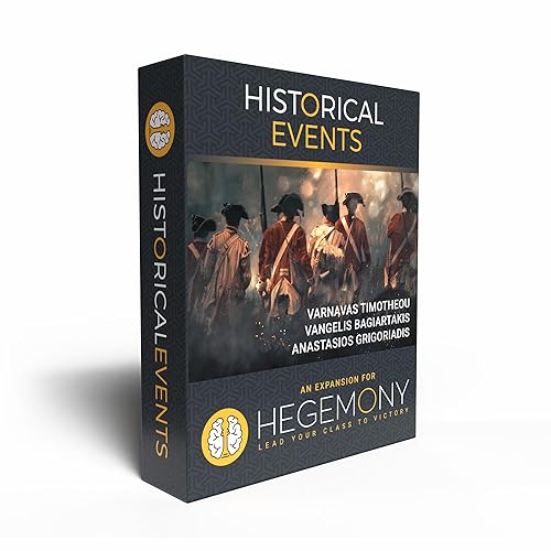 Hegemony: Historical Events Expansion - 50 Nuevas Cartas Añade Eventos a Tu Juego, Juego de Mesa Único Asimétrico Basado en Cartas, Edades 14+, 2-4 Jugadores