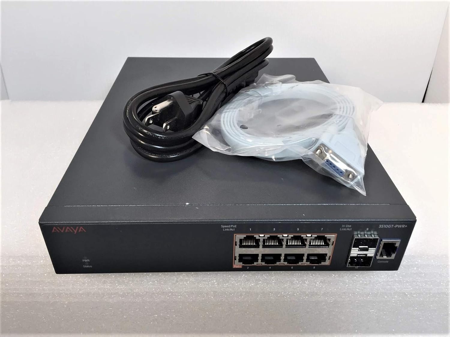 Extreme Networks - AL3500A14-E6 - Avaya ERS 3510GT-PWR+ Ethernet Routing Switch - Manageable - 3 Layer Supported - 1U High - Rack-mountable, Desktop - Lifetime Limited Warranty