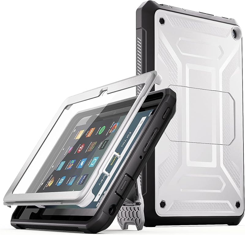 Tablet Case for 11in Tablets 2023 Released，Not Fit for iPad TCL 11 inch Tablets, DJ&RPPQ Lightweight Shockproof Kids Case with Screen Protector Stand -Gray