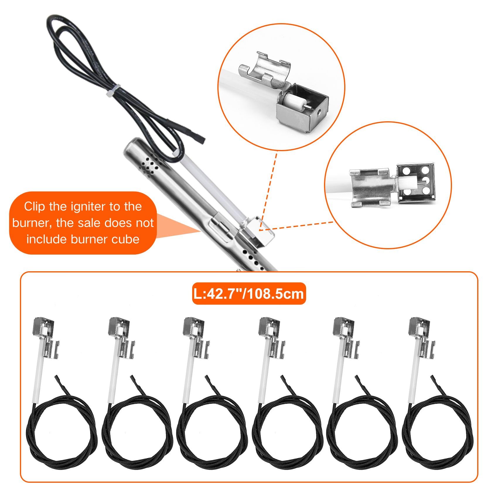 Electric Outdoor Grill Char-Broil Grill Igniter Kit Fix Your BBQ - Main Image
