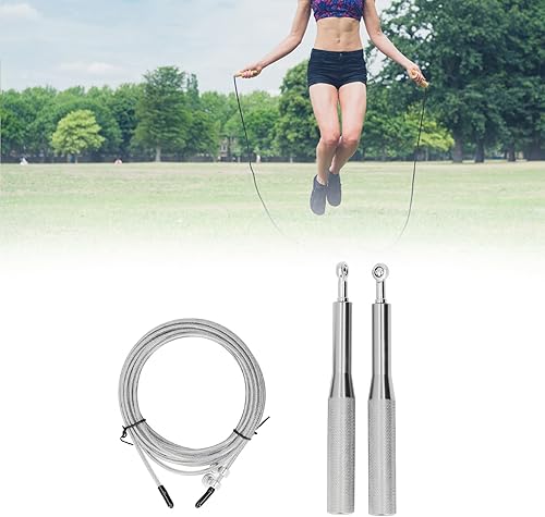 Miniatura 8 de Cuerda de saltar fuerte, robusta, flexible, flexible, confiable, profesional, conveniente, suministros de ejercicio para interiores y exteriores