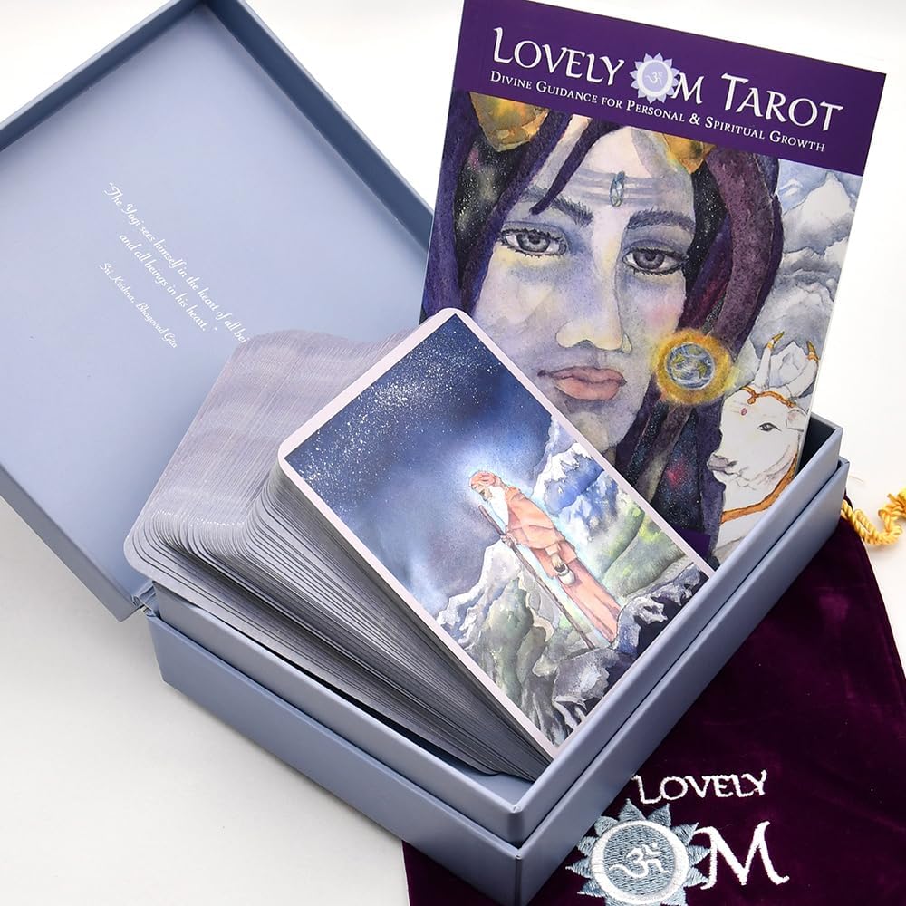 Tarot Deck - Spiritual Tarot Cards with Guidebook | Nature Beings, Hindu Gods and Goddesses, Chakras, Yoga, Meditation, Divination and Spiritual Growth - Image 2