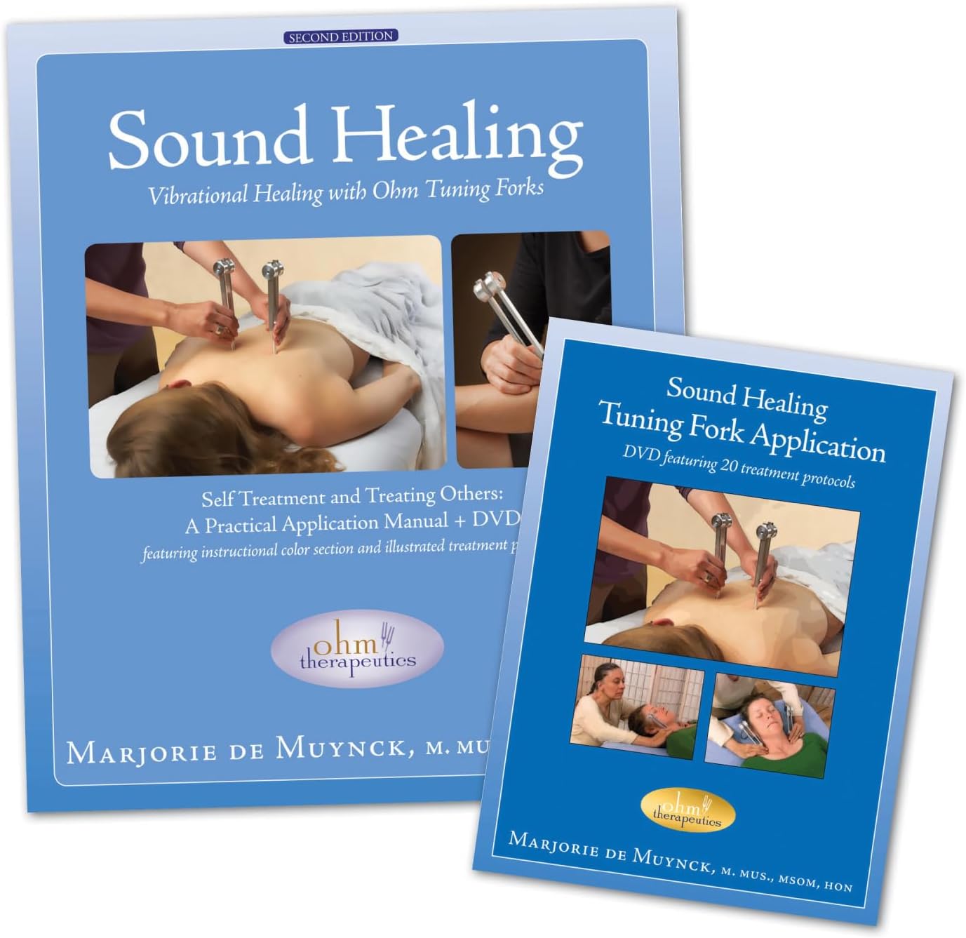 Ohm Therapeutics Vibrational Healing with Ohm Tuning Forks - Book & DVD