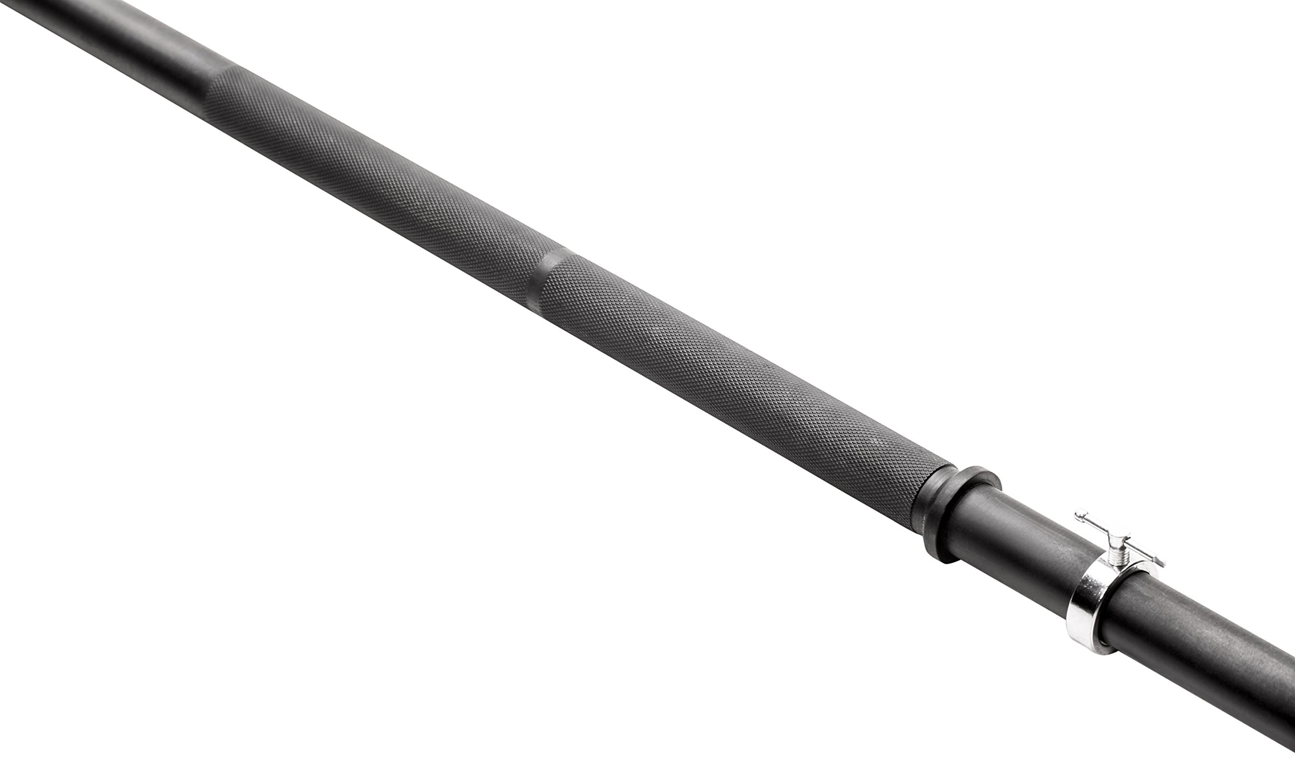 Bad Company Sztanga długa 152/168/183/214 cm z gwintowanymi lub gładkimi powierzchniami stykowymi, w zestawie zapięcia 30/31 mm I długie hantle chromowane lub pokryte na czarno I maks. obciążenie do 150 kg
