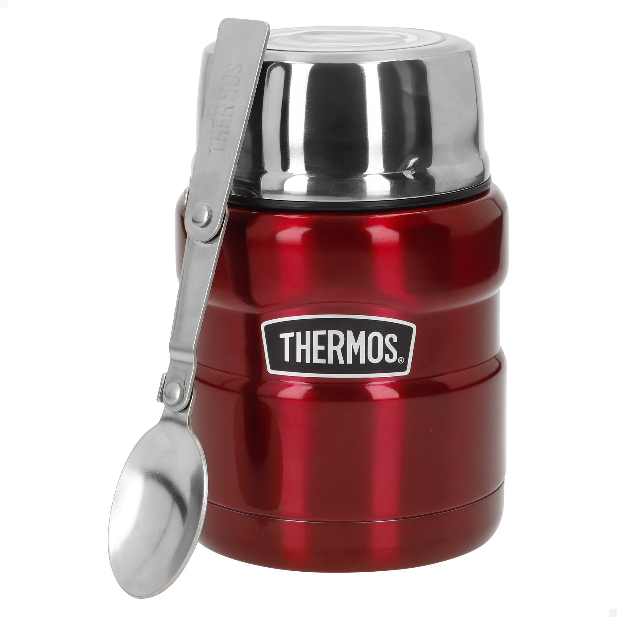Stainless King Food Jar Cranberry 0,47l