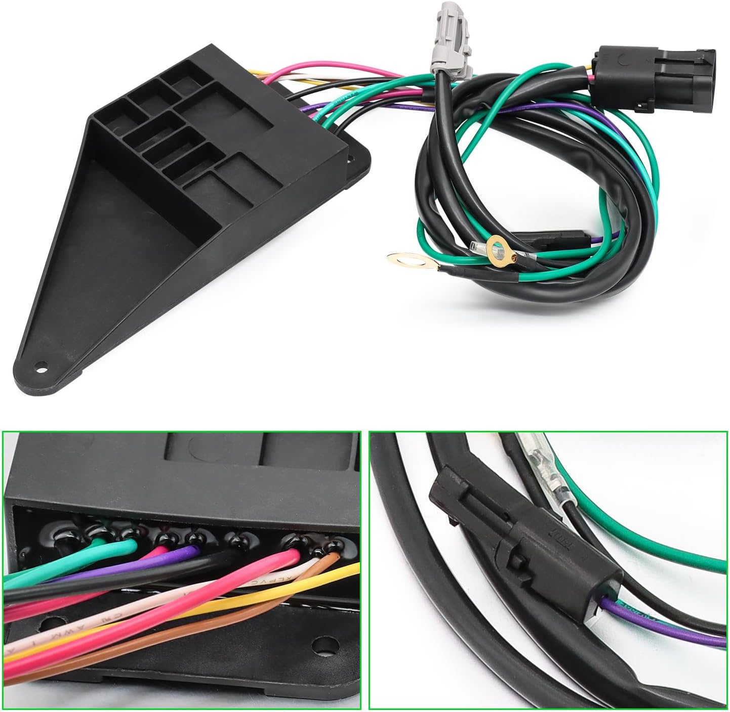 RV Electric Step Control Unit Assembly for Kwikee Series 22 23 24 25 26 28 30 31 32 33 34 35 36 38 39 40 Automatic Electric Steps, 909510000 LC379146 RV Travel Trailers IMGL/ 9510 Step Control
