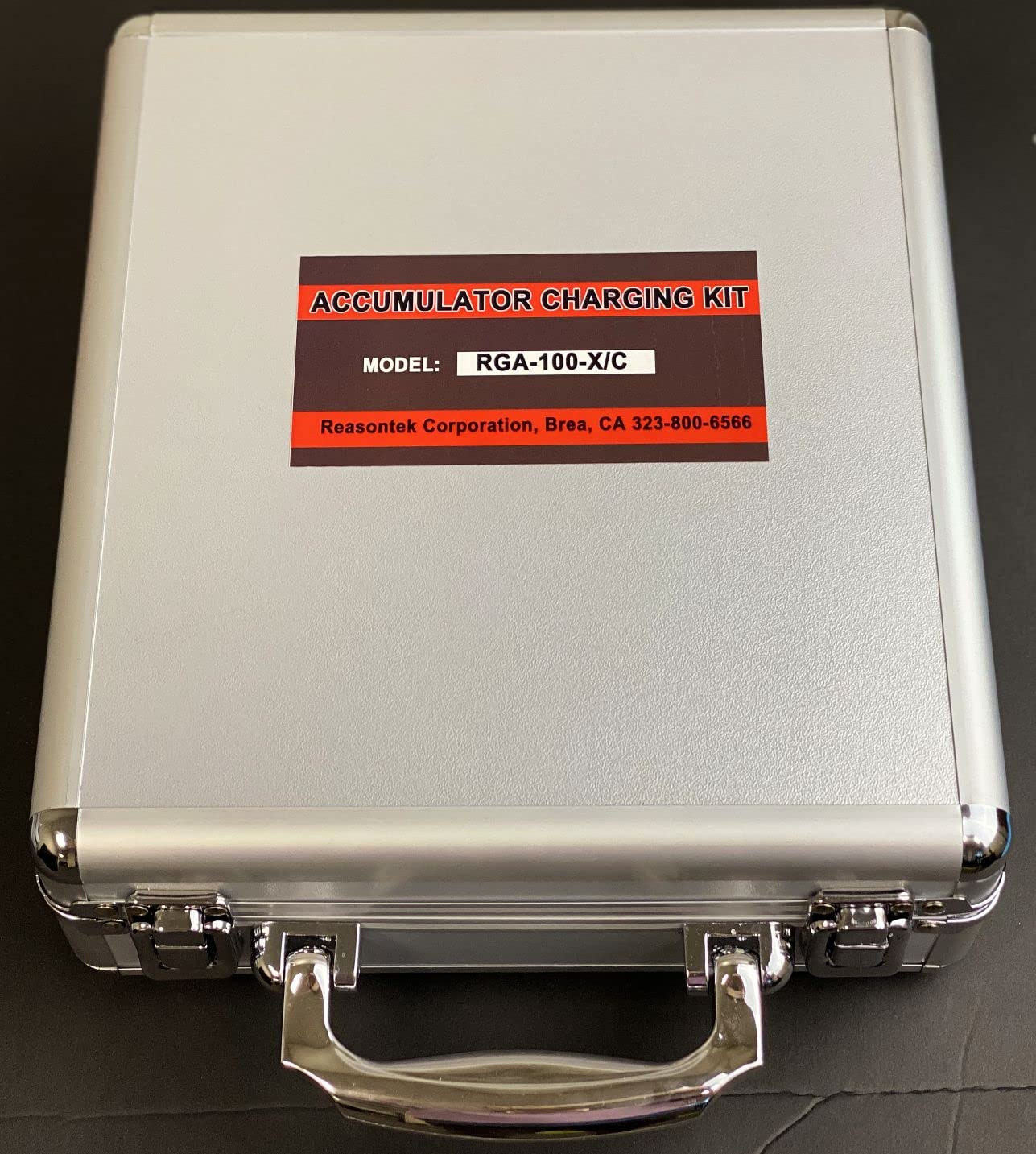 Bladder Accumulator Charging Kit, 100-3000 psi, 10FT Parker Hose (1500/3000 PSI + Case)