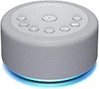 Sound Machine Night Light White Noise Brown Noise Machine 30 Non Looping Sounds 12 Lights 5 Timers 36 Adjustable Volume Memory Function Sleep Sounds Machine for Baby Kids Adult & Home Office Travel