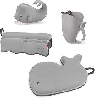 Skip Hop Grey MOBY Baby Bath Essentials Set